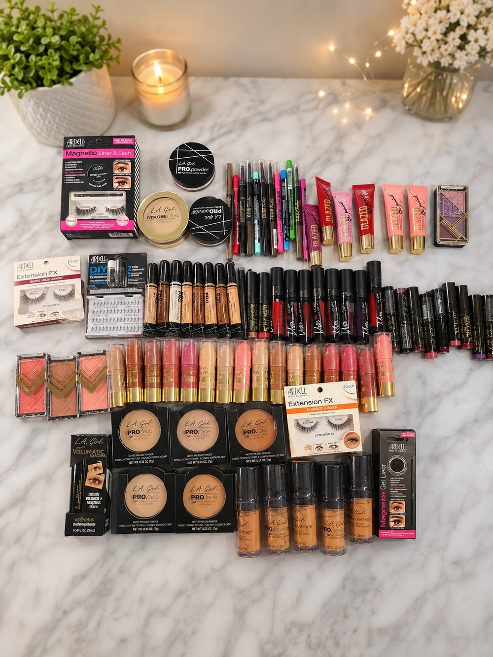 Assorted Makeup Collection - Pink Shades